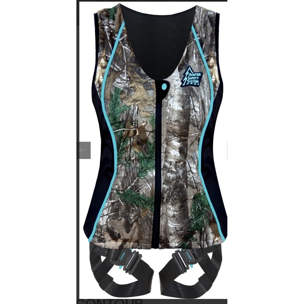 Hunter Safety System Contour Safety Harness For Women Size S/M HSS-660 Realtree